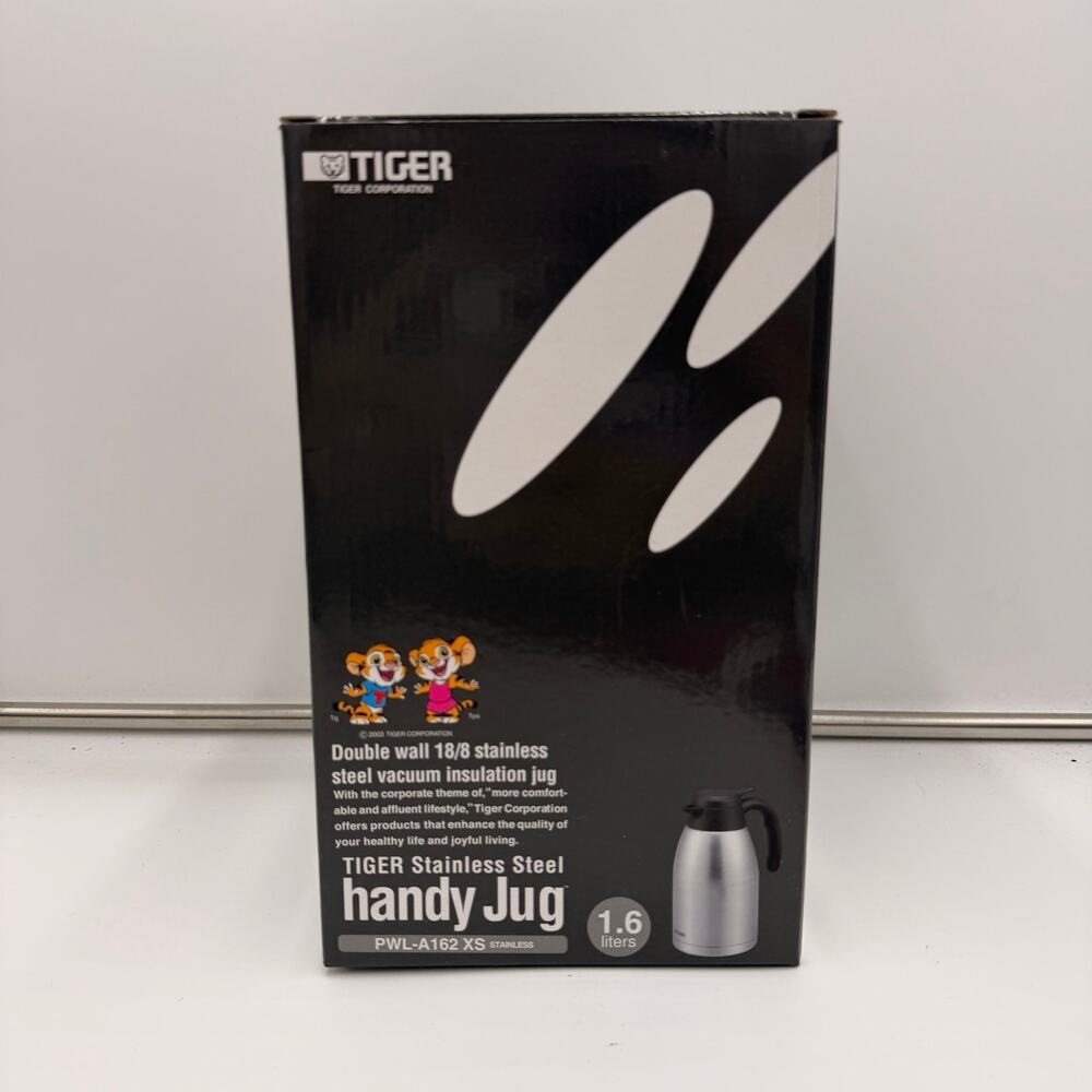 Tiger Stainless Steel Vaccum Insulation Handy Jug #PWL-A162 NEW
